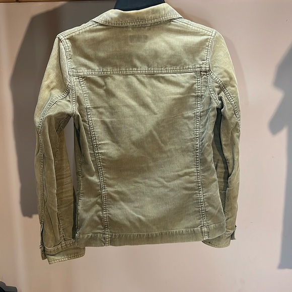 H&M L.O.G.G Khaki colored Corduroy Style Jacket - Picture 2 of 4